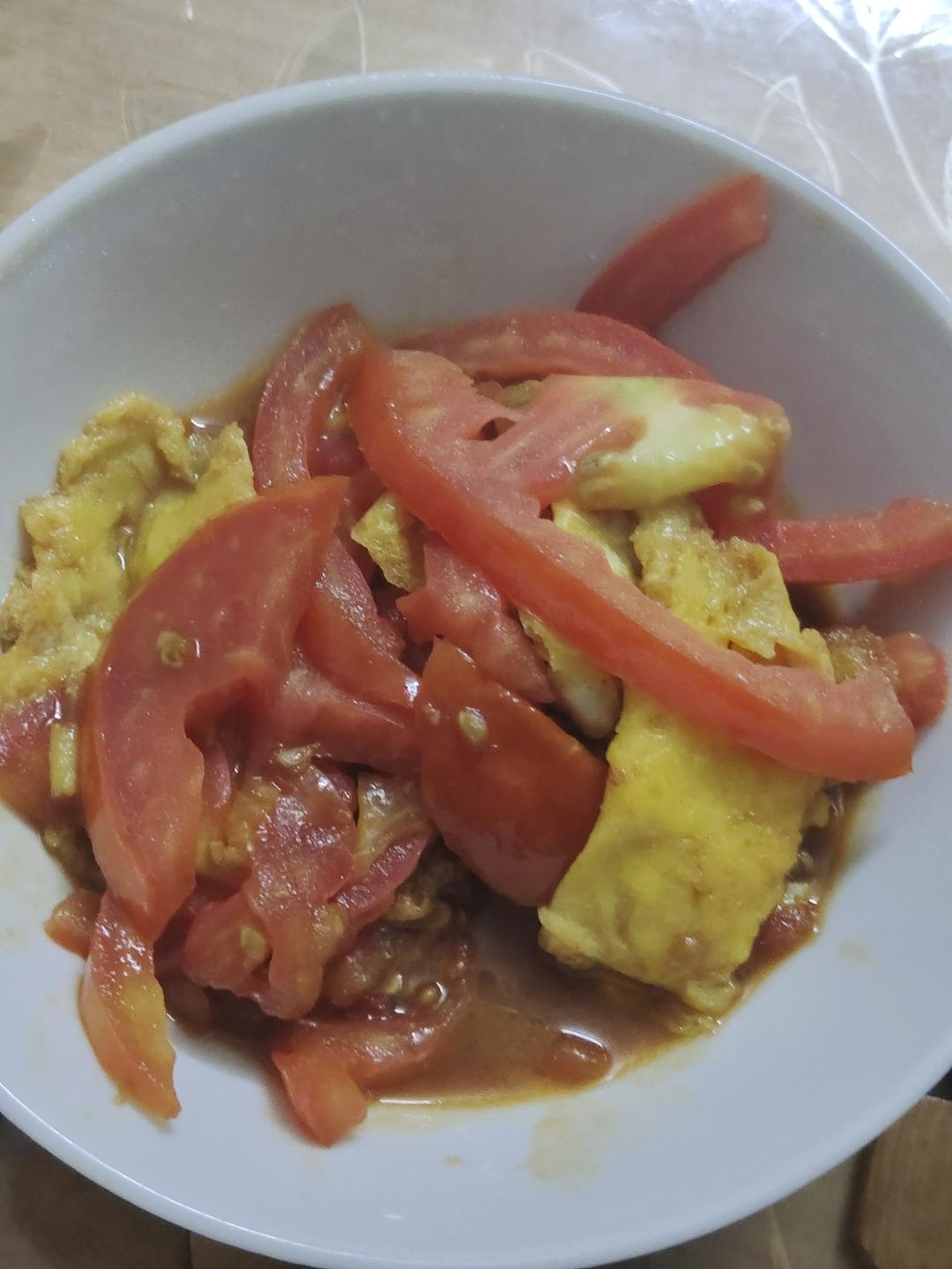 西红柿炒鸡蛋