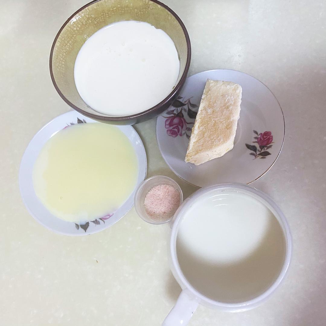 纯奶手撕吐司的做法 步骤1