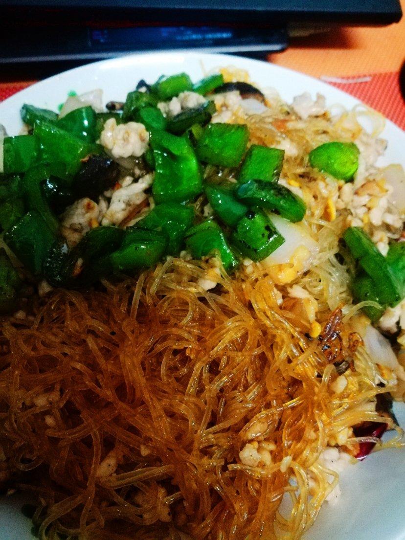 肉末炒粉丝