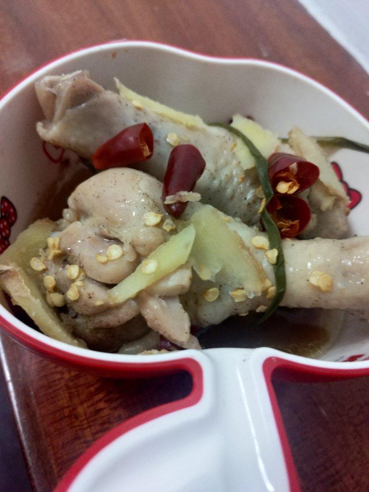 清蒸鸡腿
