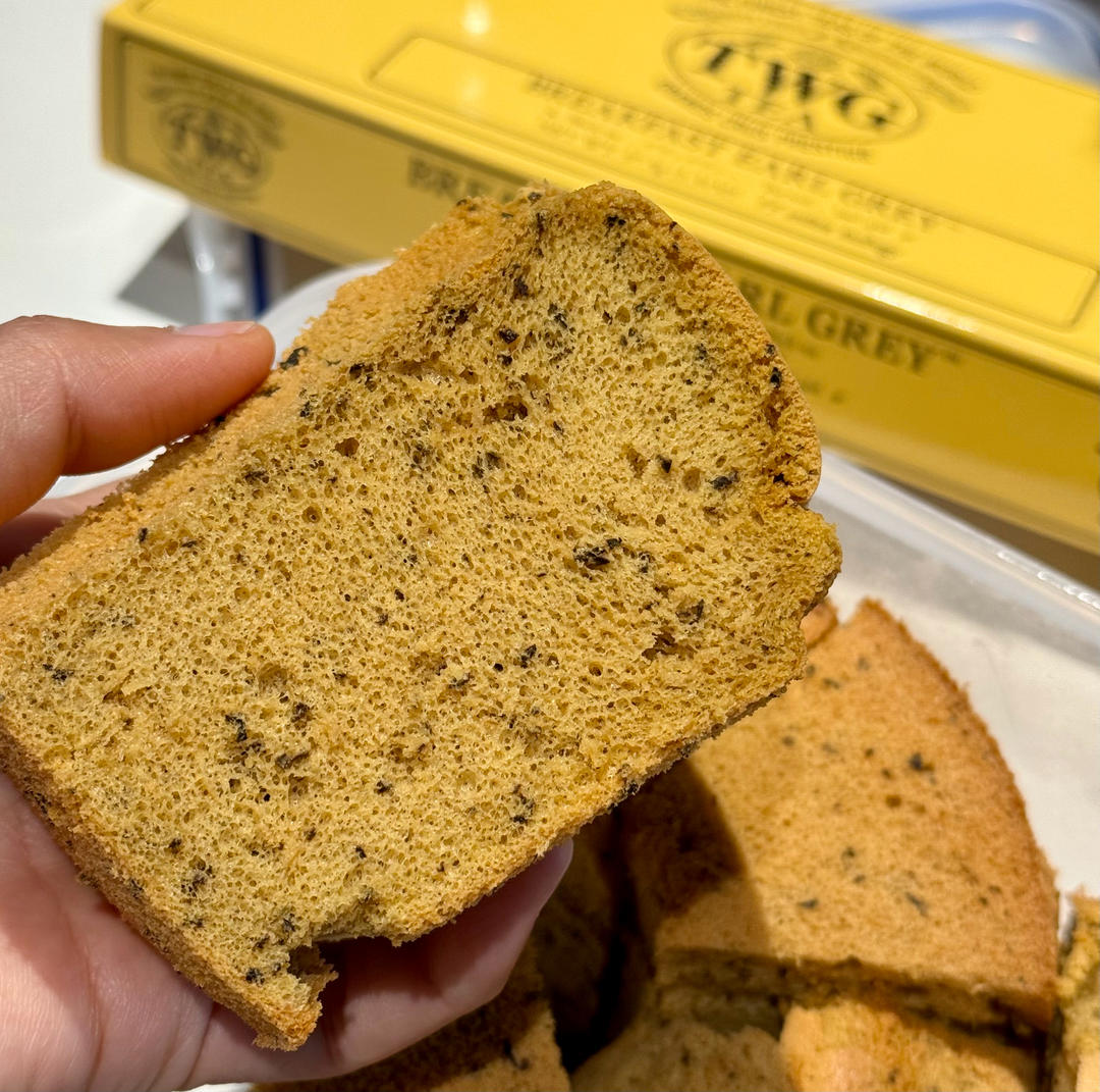 红茶控的日常——伯爵奶茶戚风