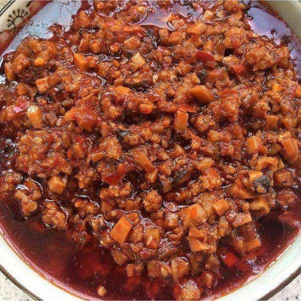 一种拌面肉酱