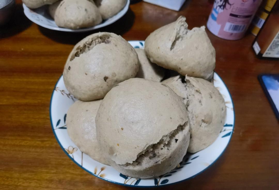 快手不需要发面的红糖开花小馒头