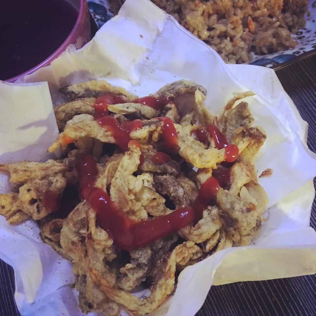 炸蘑菇