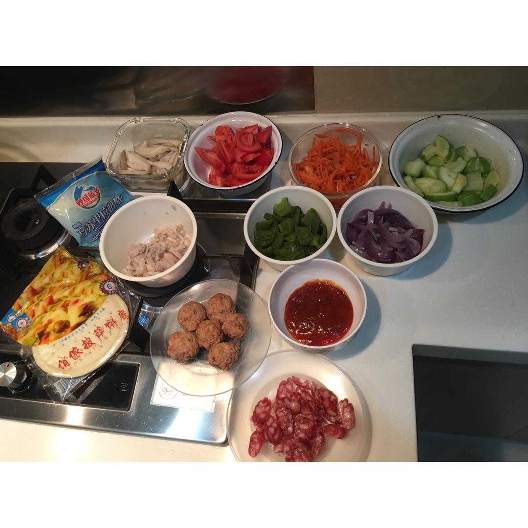 芝士肉丸焗饭
