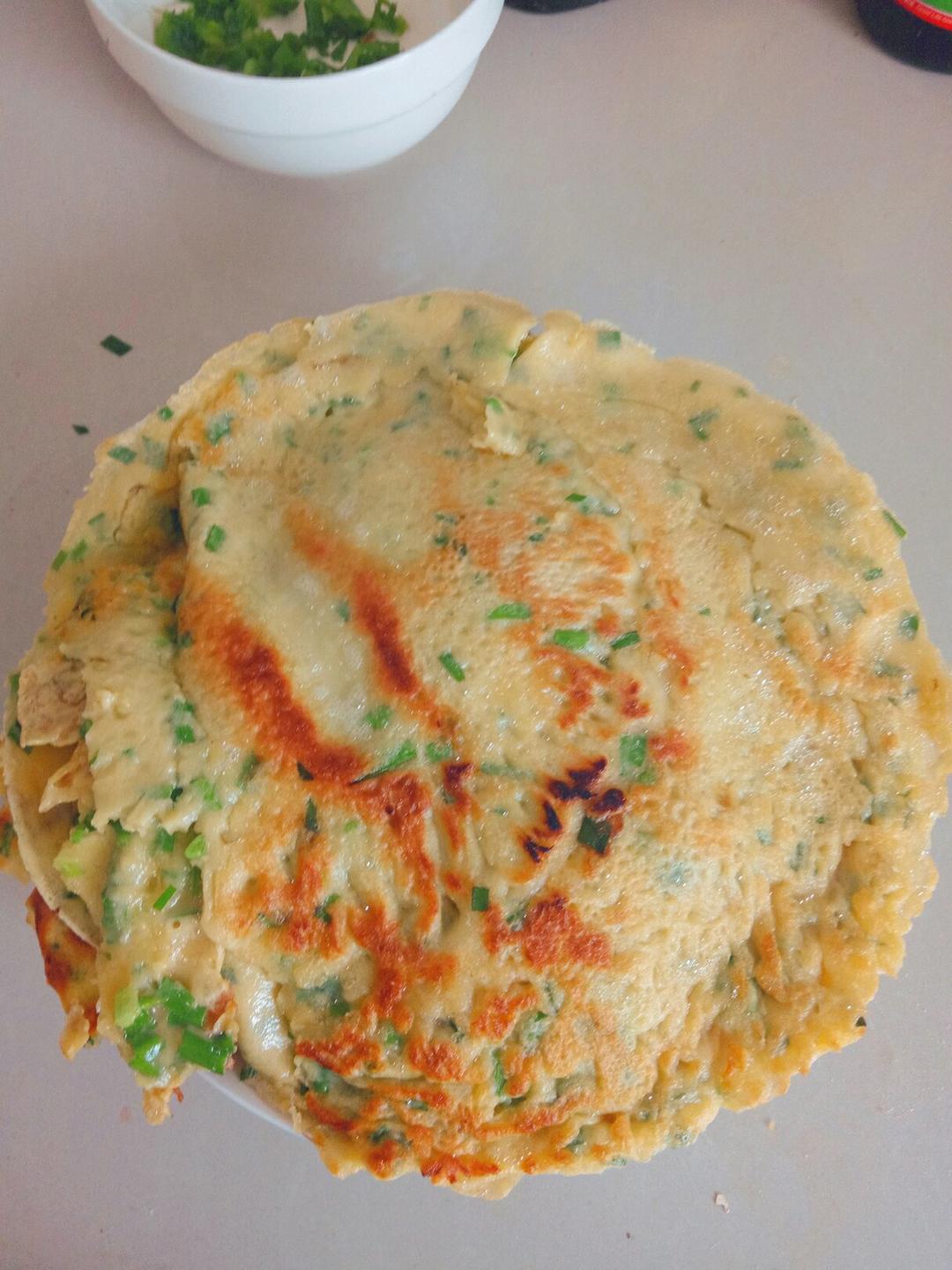 手机用户2040_ew0k做的韭菜鸡蛋摊饼