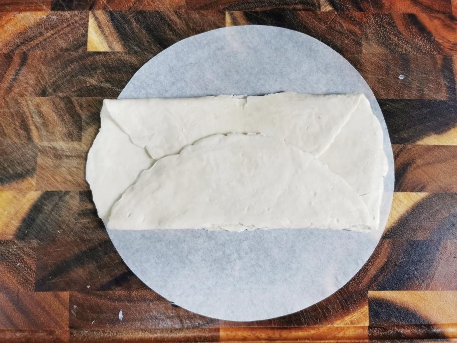 空气炸锅～小熊🐻掌手抓饼的做法 步骤1