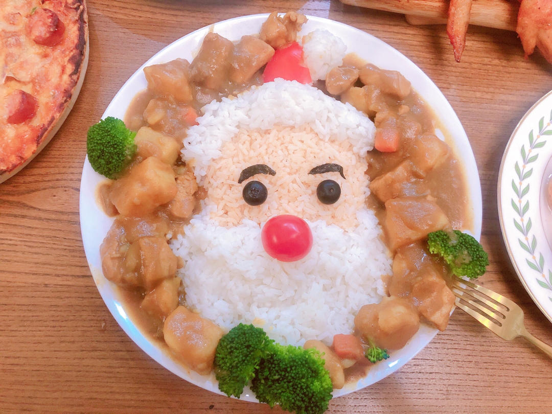 自制超可爱的圣诞大餐