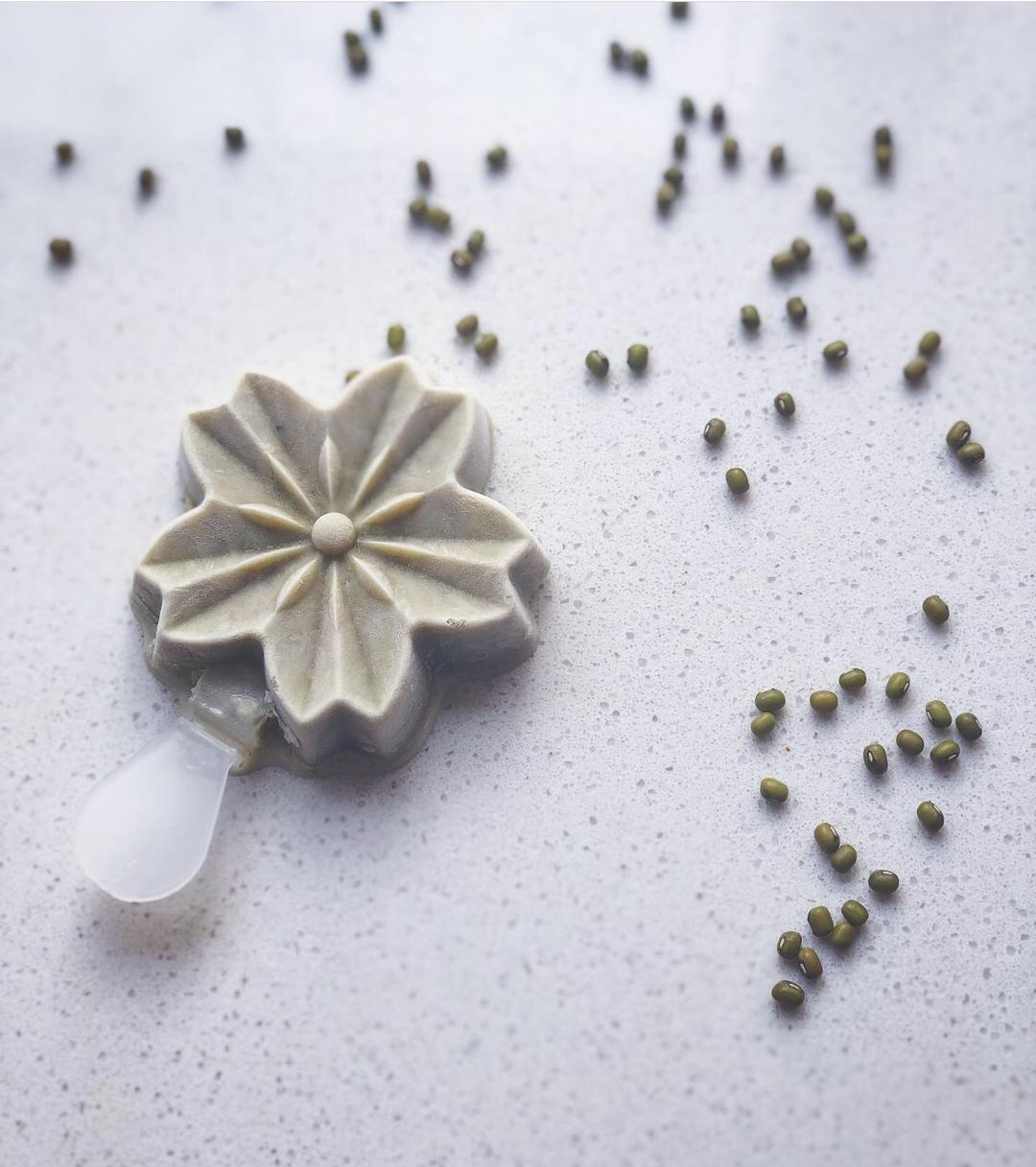 自制绿豆冰棍儿