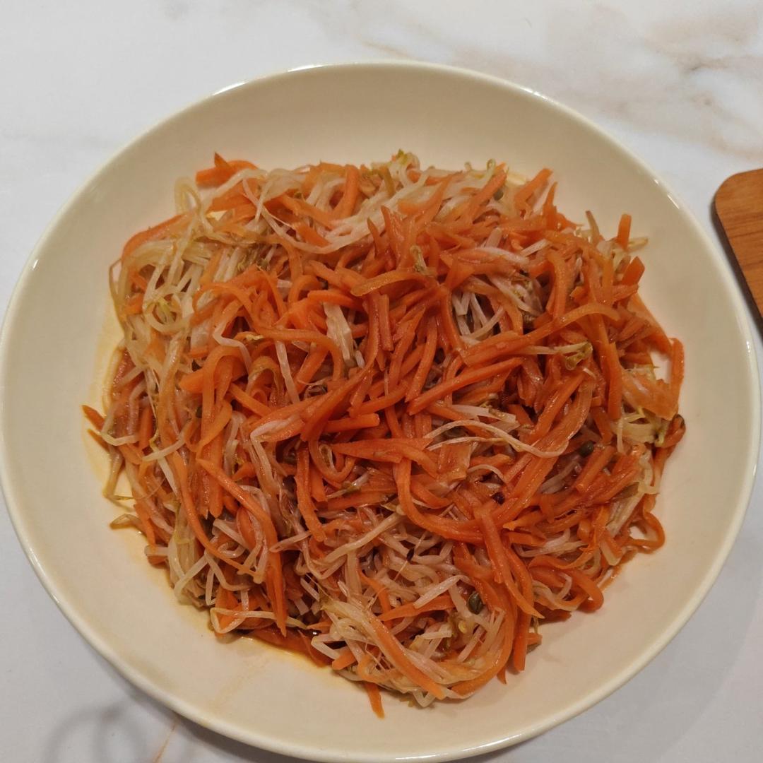 素炒豆芽菜