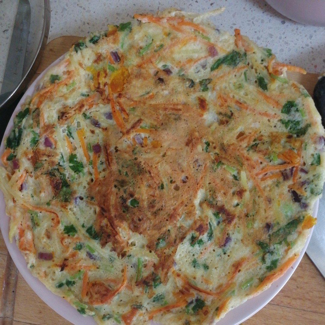 土豆胡萝卜健康早餐饼