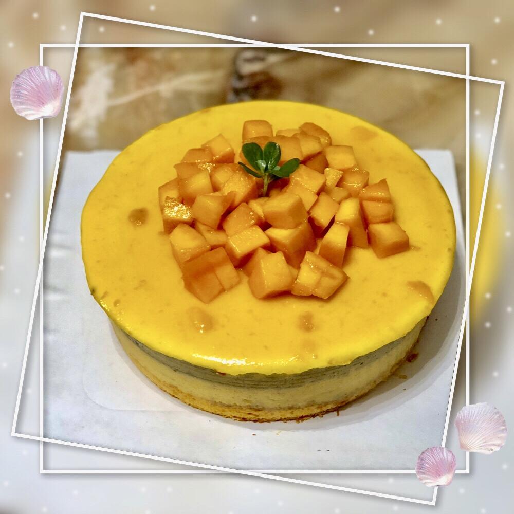 芒果慕斯蛋糕🍰（8寸）