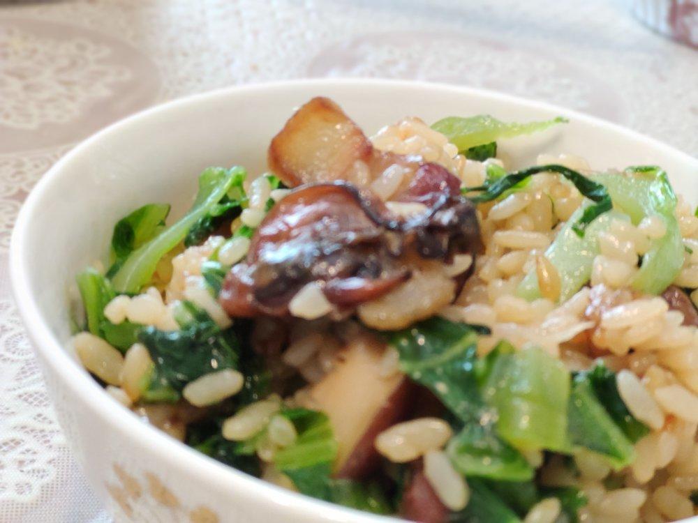 闽南芥菜饭 | Gai Choi with Rice