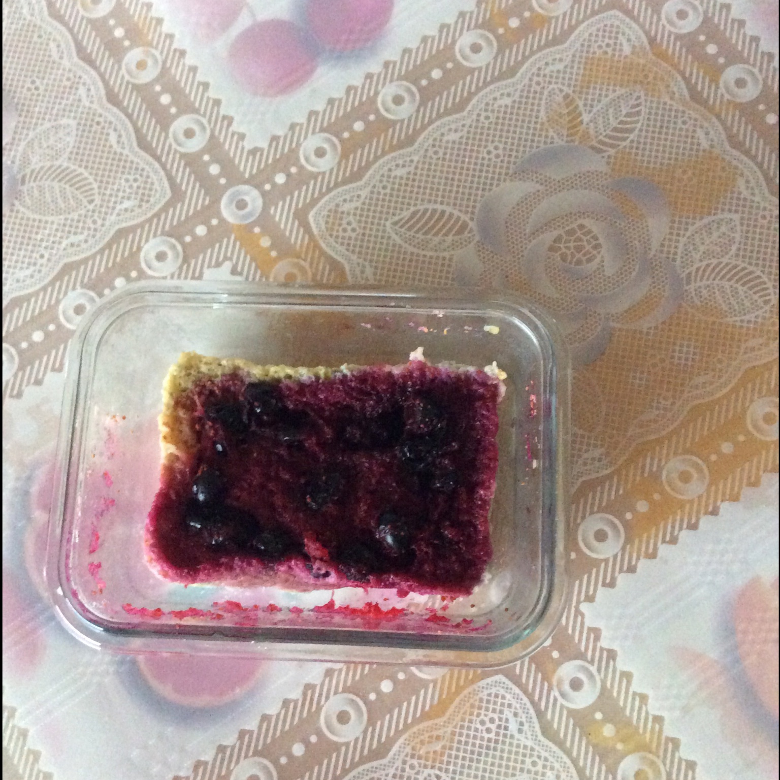 微波燕麦糕