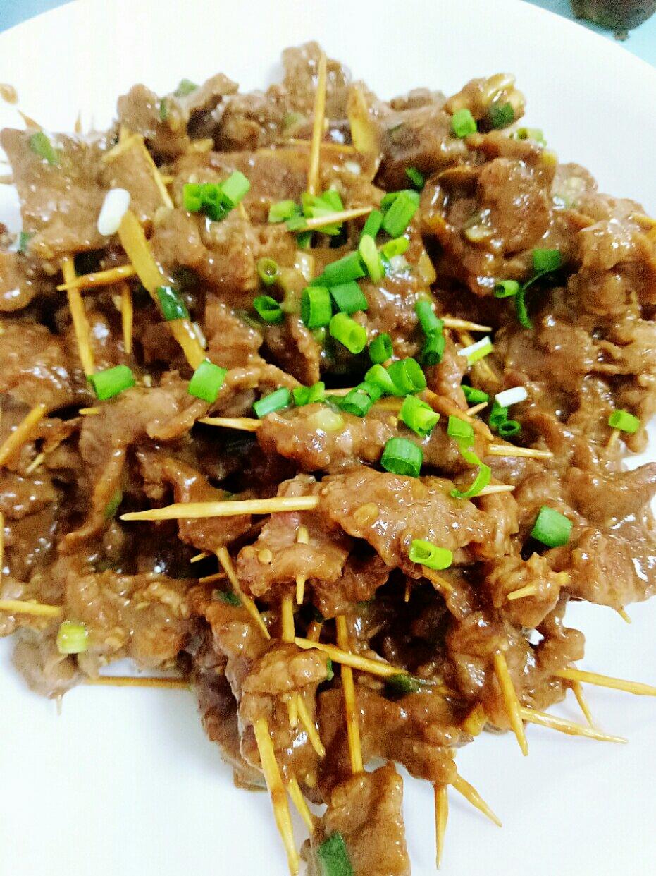 牙签牛肉 道地湖南味
