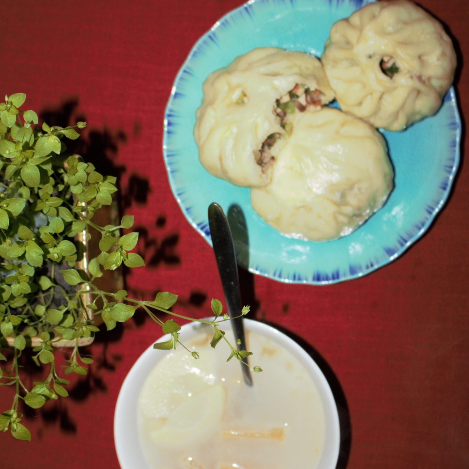 节省一半时间的大包子（另付翠绿菜包子，肉包子，腹黑包子食谱）