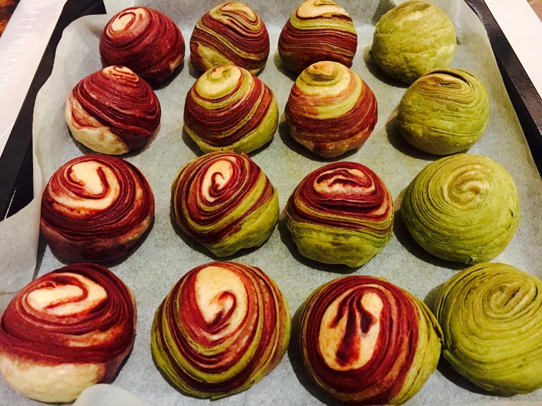 抹茶酥紫薯酥from爱和自由