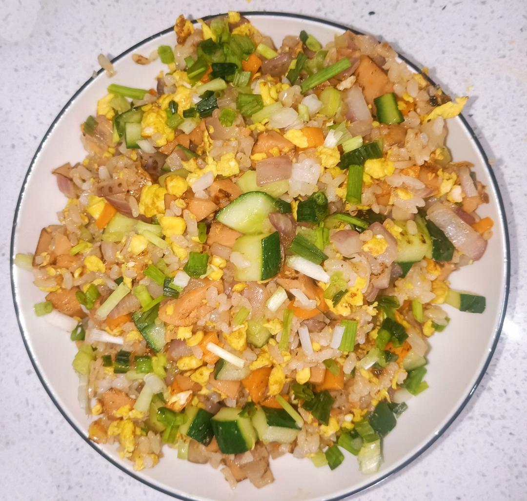 洋葱蛋炒饭