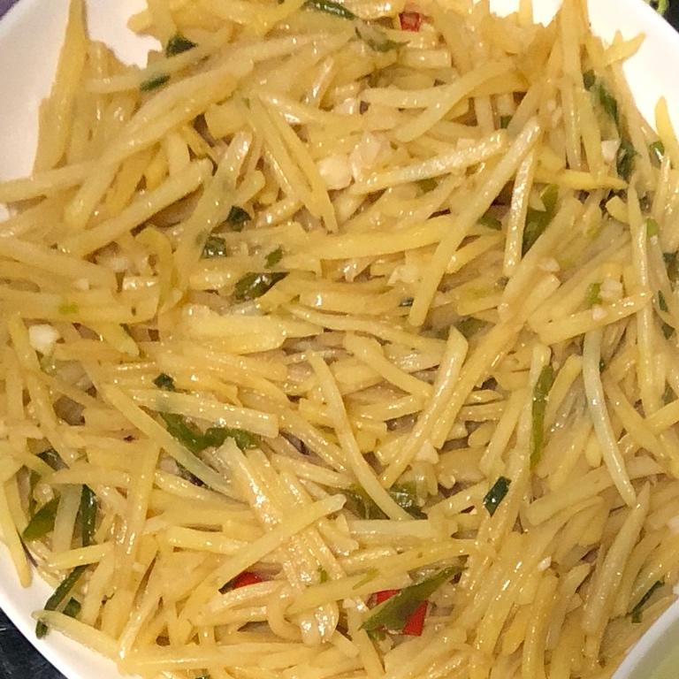 脆炒土豆丝