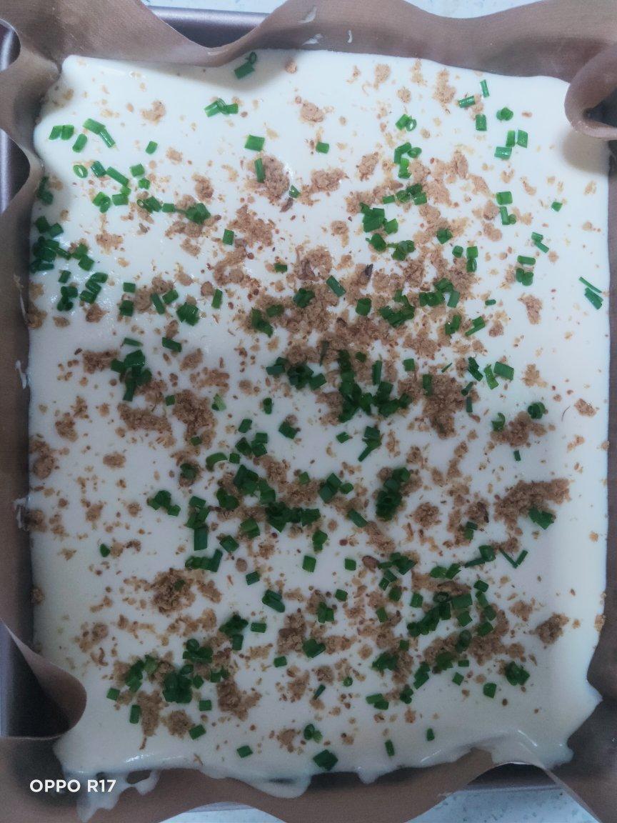 香葱肉松蛋糕卷