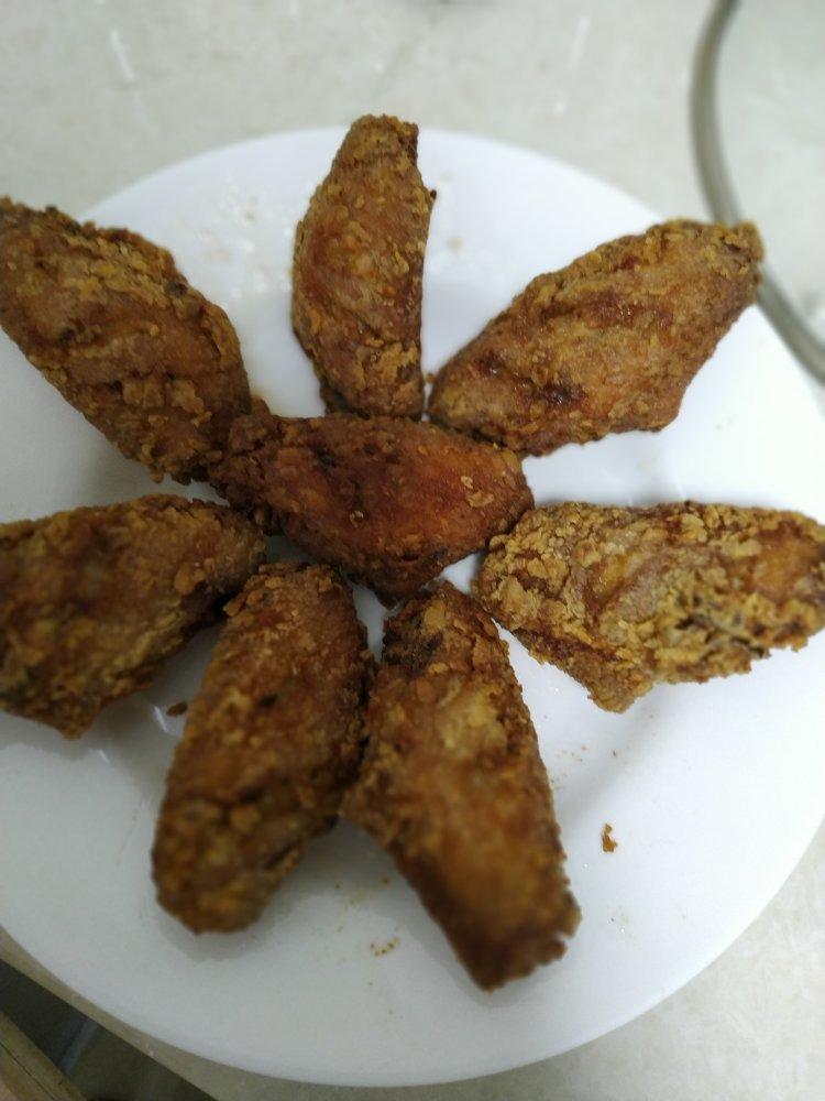 蒜香炸鸡翅