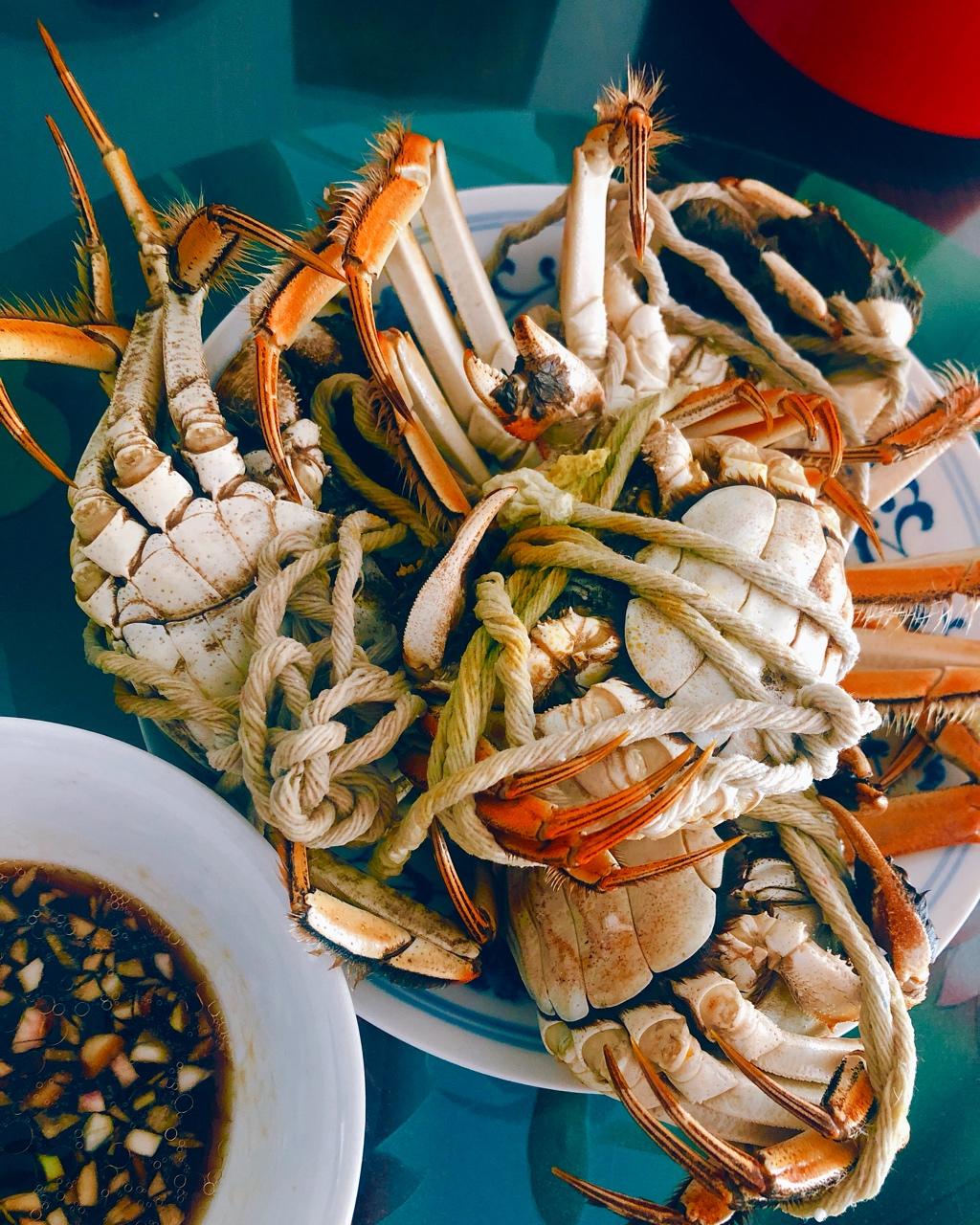清蒸大闸蟹