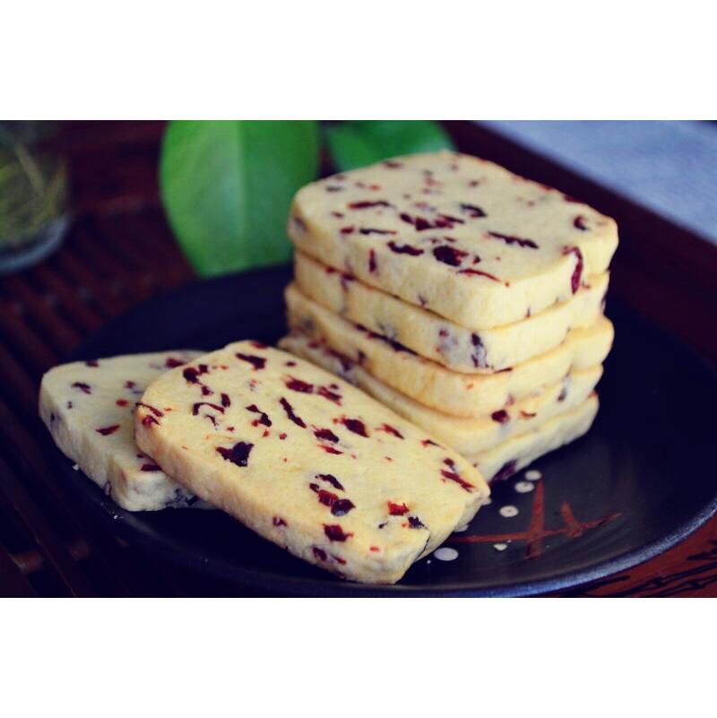 低糖少油版蔓越莓饼干