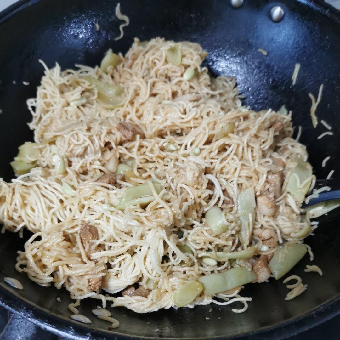 家庭版豆角焖面