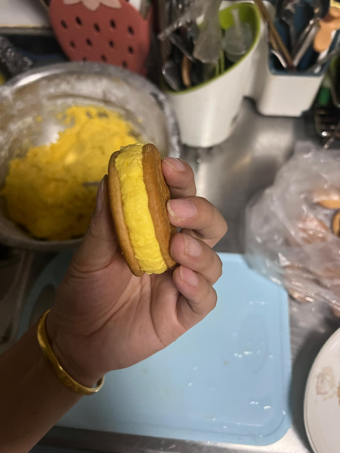 纯奶手撕吐司的做法 步骤1