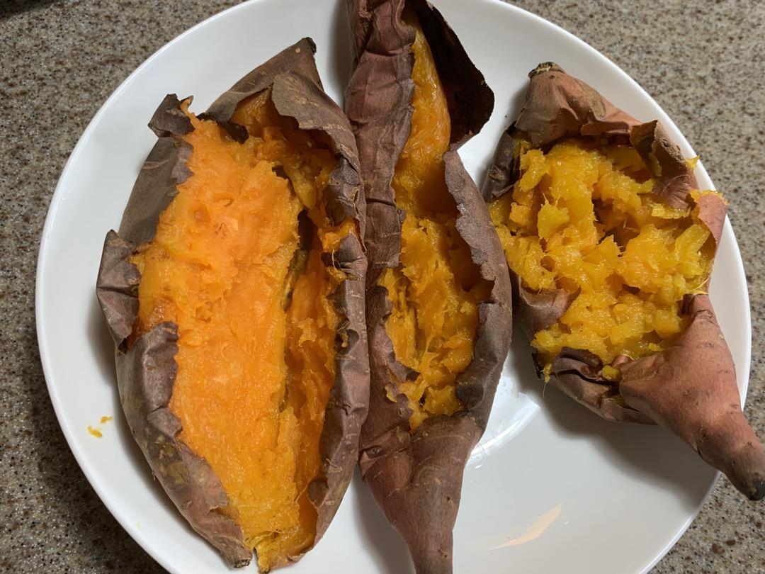 简单好吃的烤红薯🍠