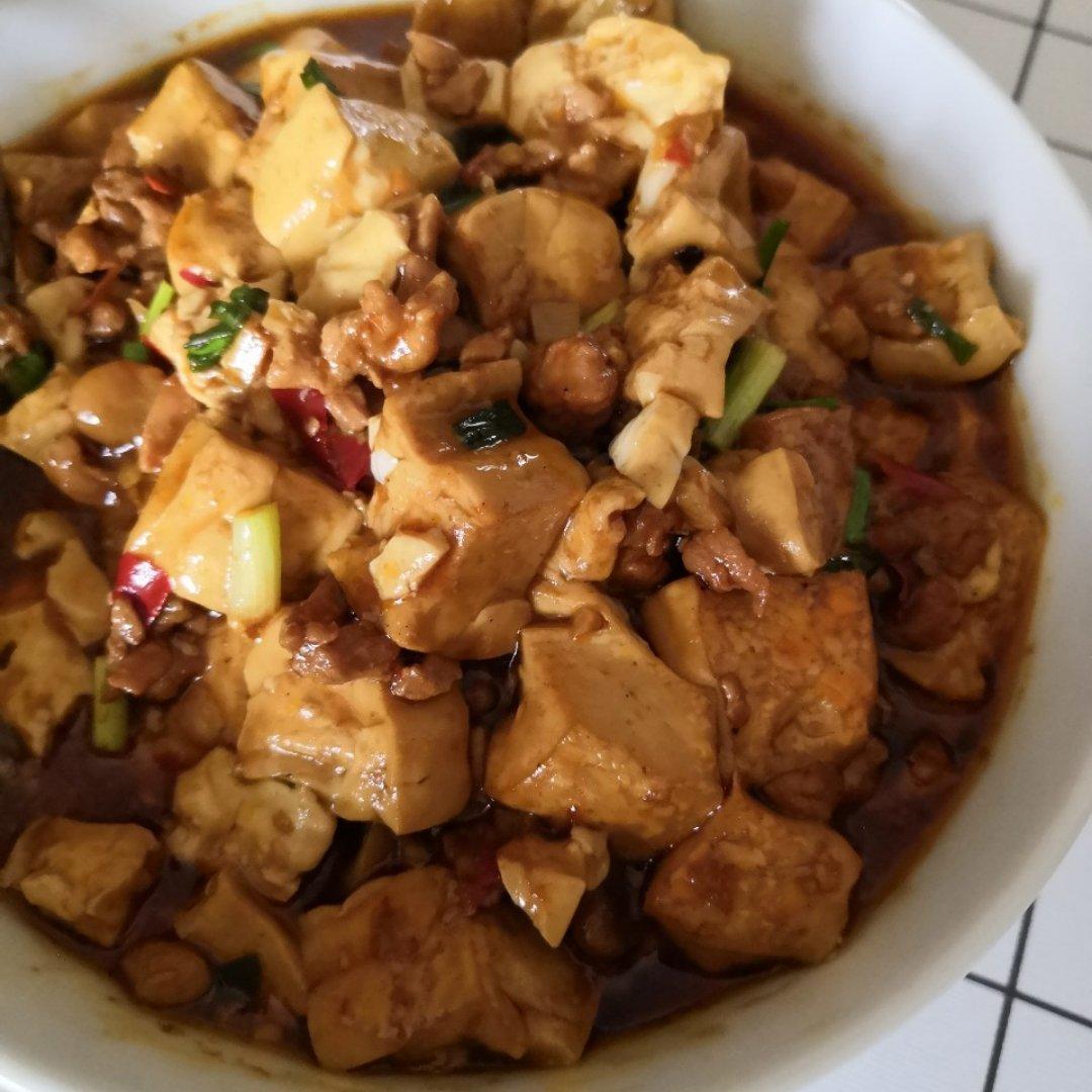 家常红烧肉末豆腐