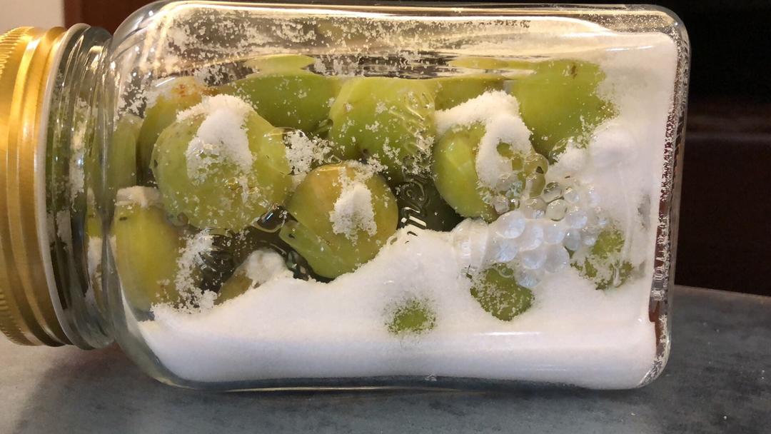 塩梅干し（盐渍青梅）