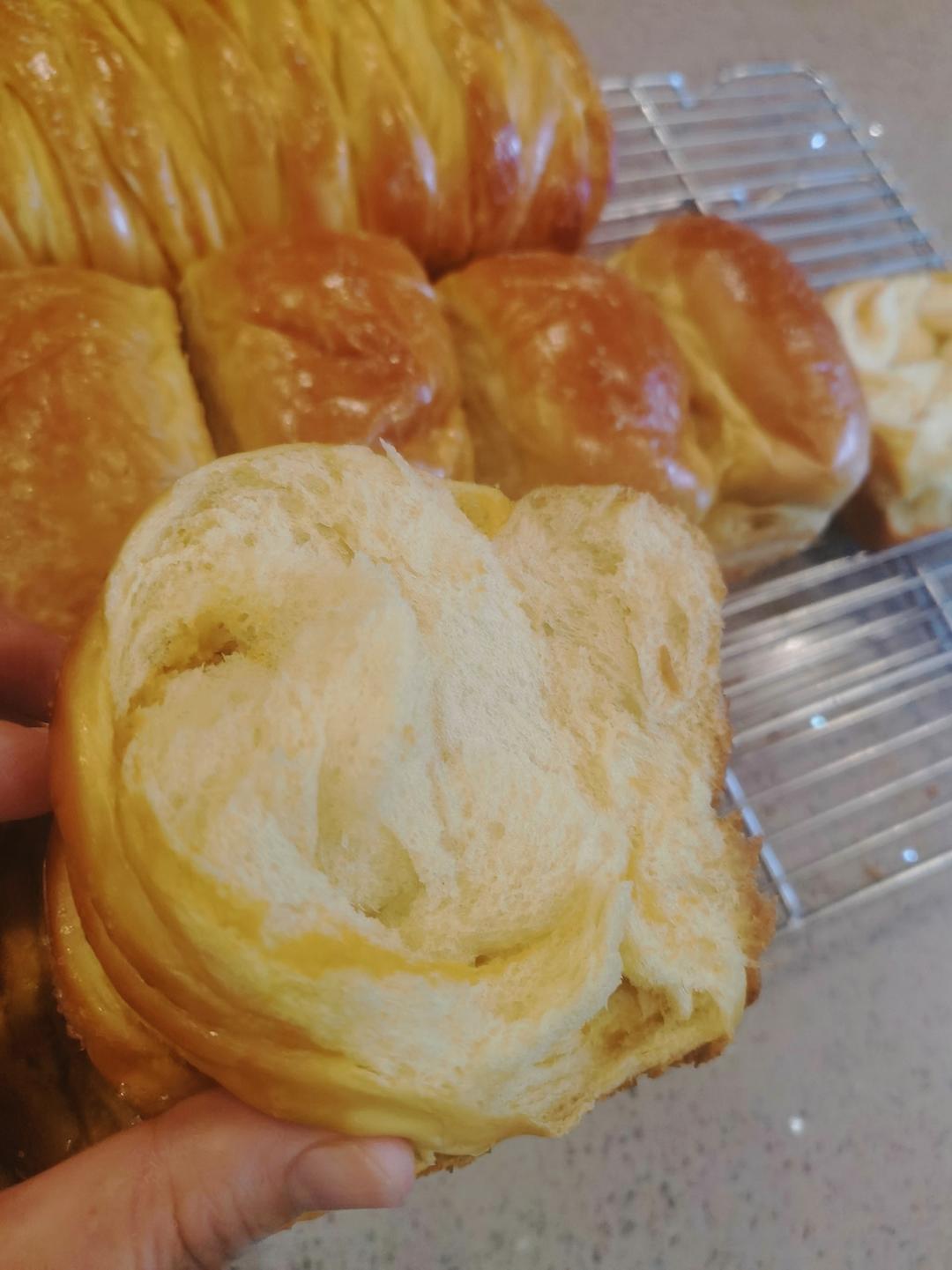 纯奶手撕吐司的做法 步骤1