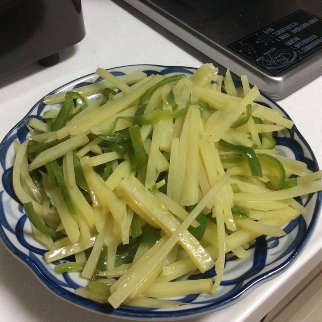 青椒土豆丝