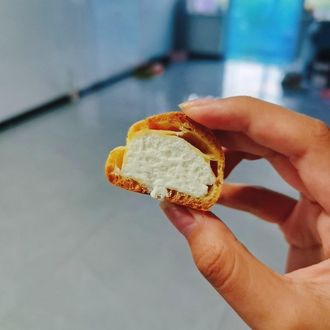 奶油小泡芙，容易做，成功率极高～