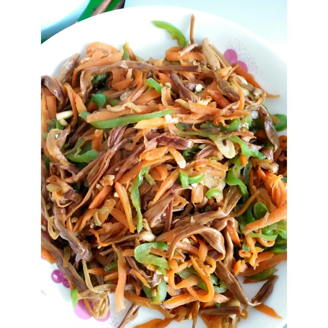 家常菜之素炒三丝