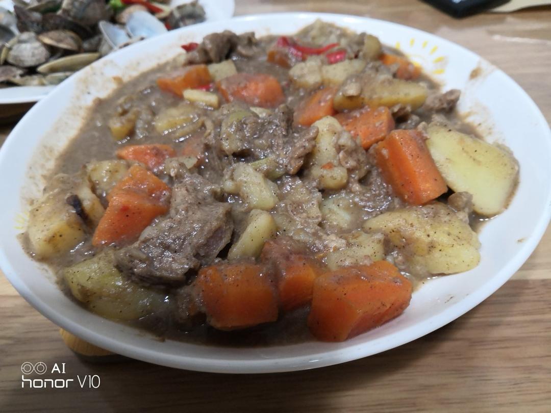 土豆烧牛肉