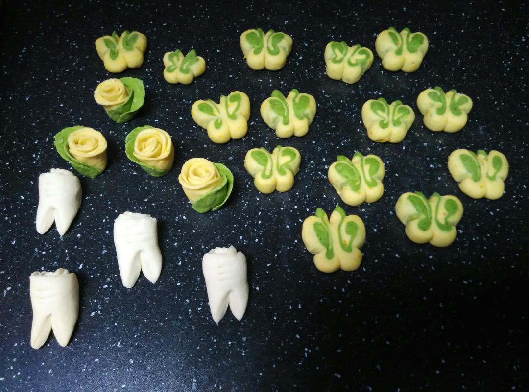 蝴蝶，猪蹄馒头