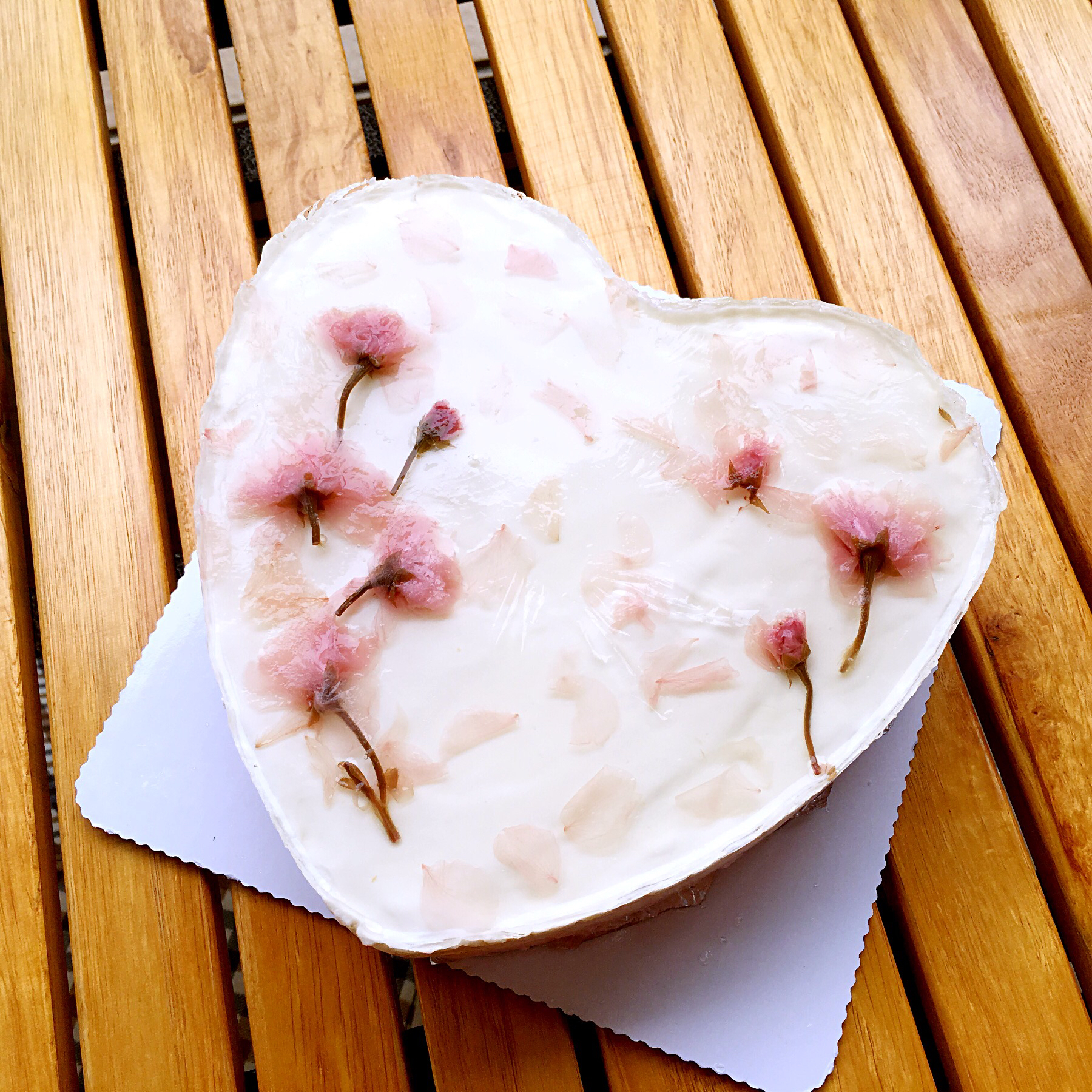 樱花渐变慕斯