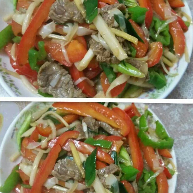 黑椒牛柳