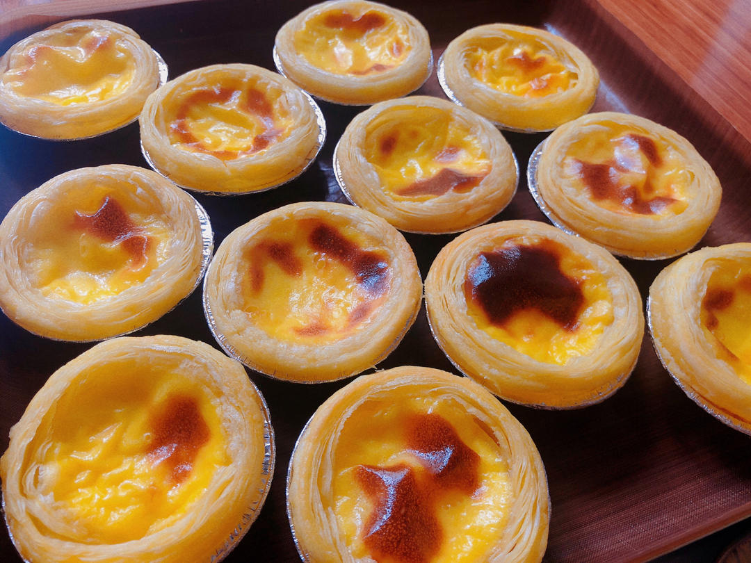 超嫩滑的葡式蛋挞(全蛋版)新手友好『秒杀KFC』