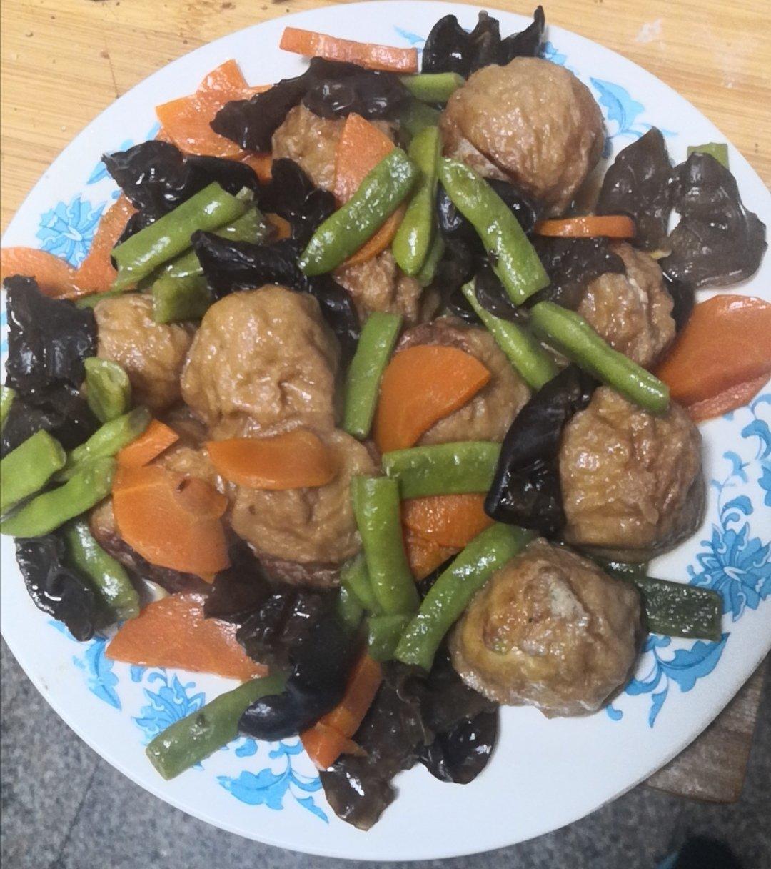 油面筋酿肉（独家O失败塞肉馅秘籍）