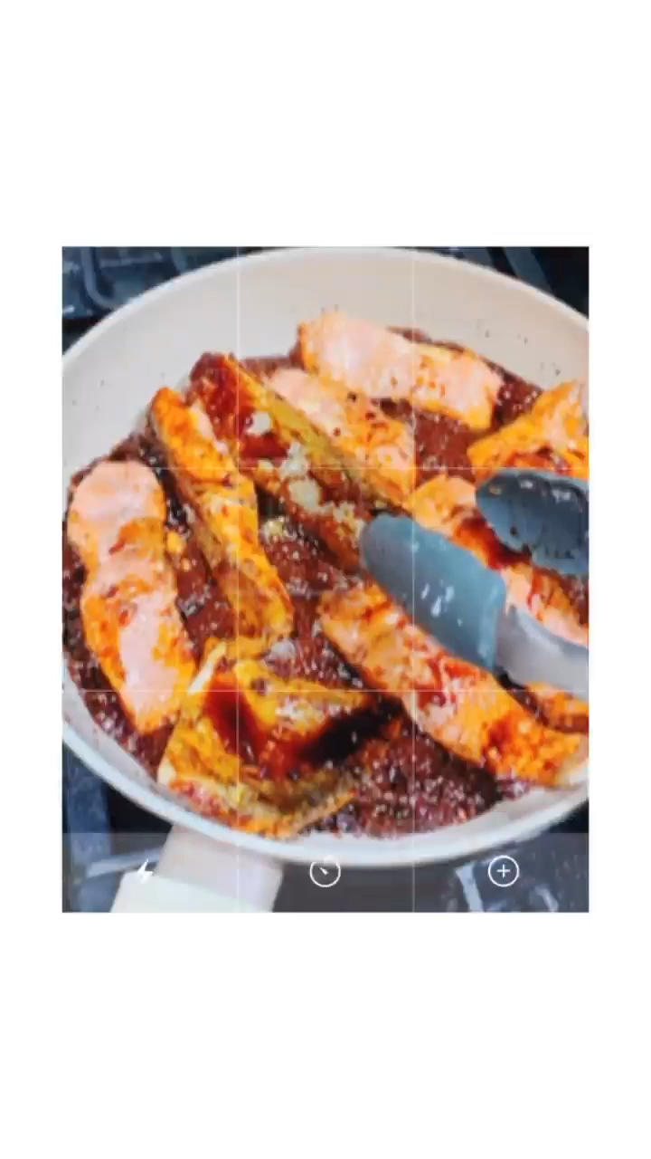 中式照烧三文鱼，即使全熟也好吃【喃猫料理日常】
