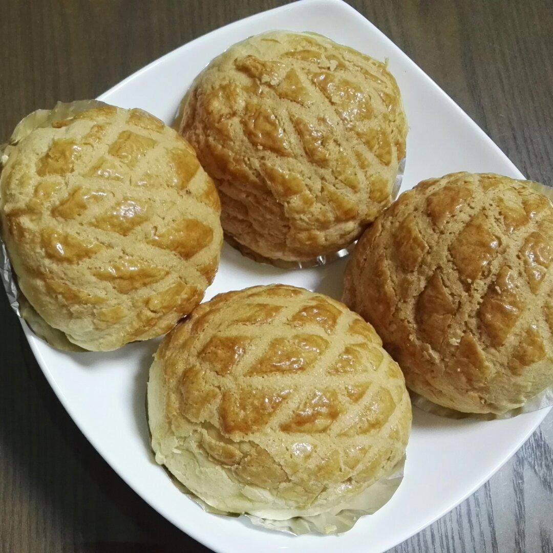 奶油菠萝包 Sweet Pineapple Bread