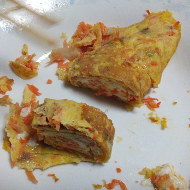 红萝卜厚蛋烧