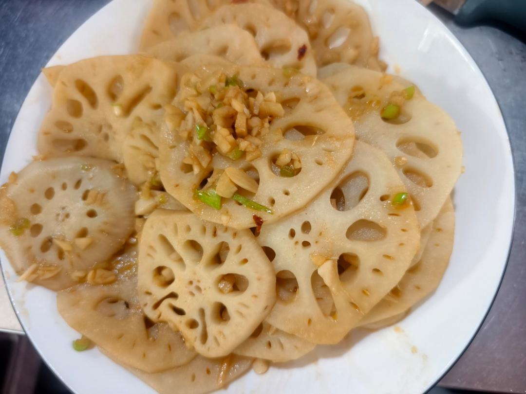 凉拌藕片