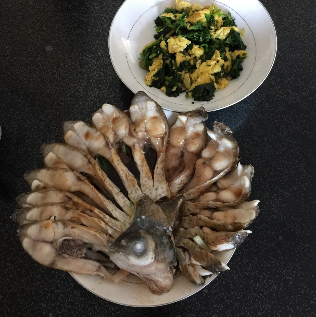 孔雀开屏清蒸鱼