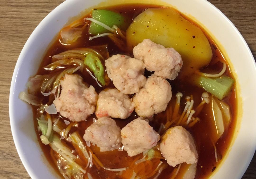 纯手工虾滑