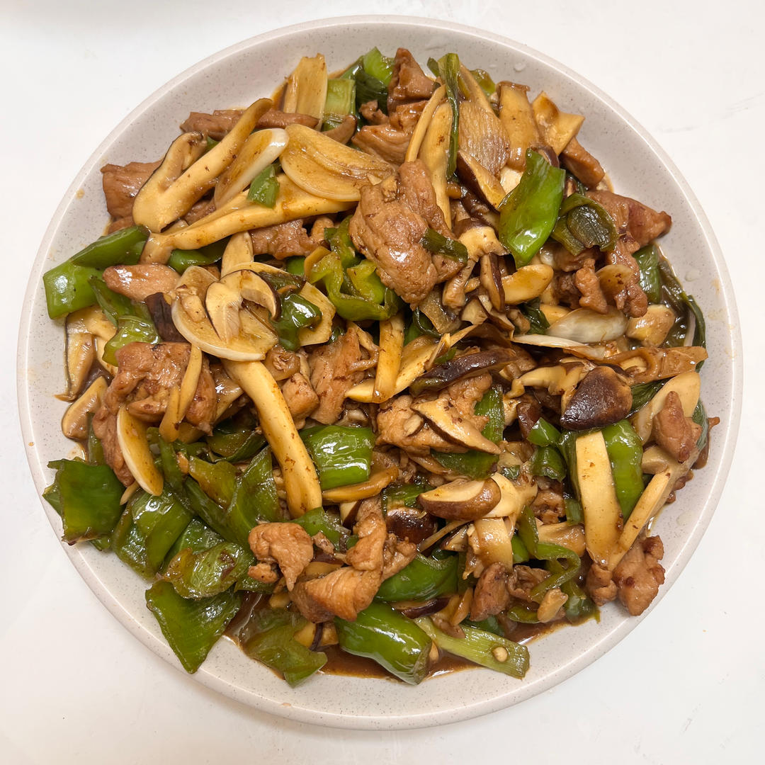赤松茸炒肉