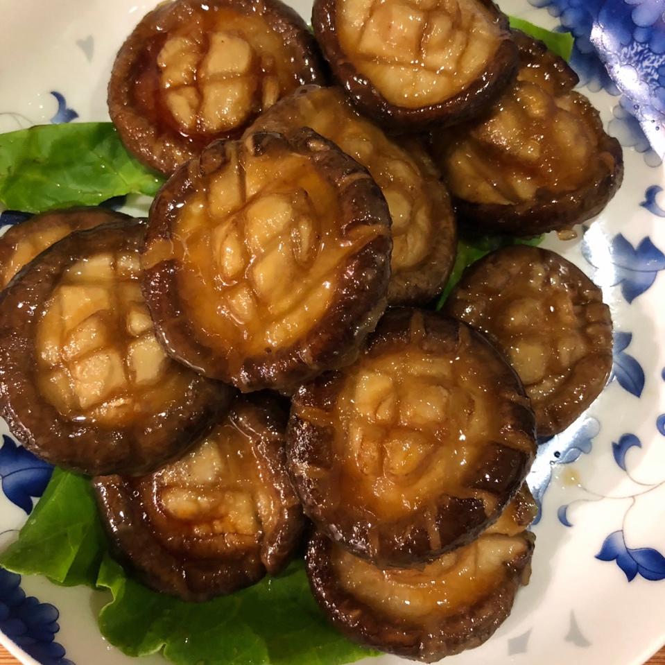 yuki_mo做的香菇素鲍鱼